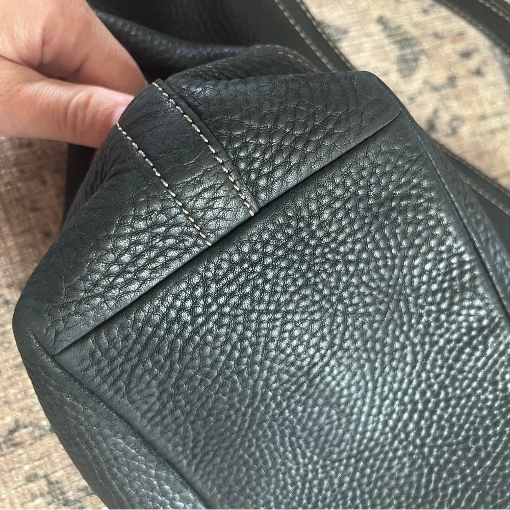 Coach Black Leather Shoulder Bag - Picture 9 of 13